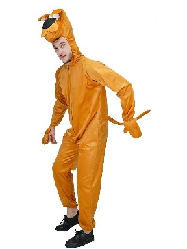 Halloween Adult Male Man Cute Animal Spoof Big Dog Pajamas Funny Costumes Cosplay