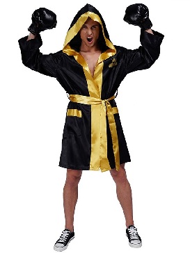 Supply Halloween Cosplay Boxer Fighting Costume Wrestling Costume Prom Party Carnival Party Costume