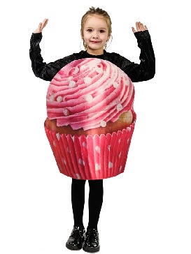 Kids Ice Cream Show Party Costume Halloween Ball Cos Cosplay Costume Stage Show