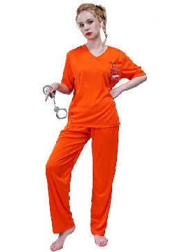 Supply Halloween Party Costume Prisoner Costume Seduction Costume Stage Show Costumes Cosplay Costume