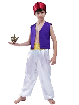 Kids Arabian Prince Costume Boy Arabian Cosplay Costume Stage Costumes Show Costumes Costume Cosplay