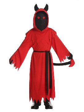 Halloween Kids Little Red Devil Party Costumes Stage Show Costumes
