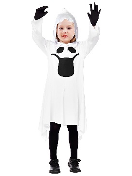 Supply Halloween Kids Smiling Ghost Show Costumes Kids Cosplay Costume Show Party Costume