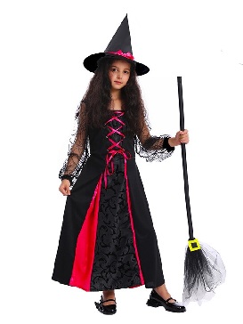 Halloween Kids Women Witch Cosplay Costume Party Costume Costume Costume