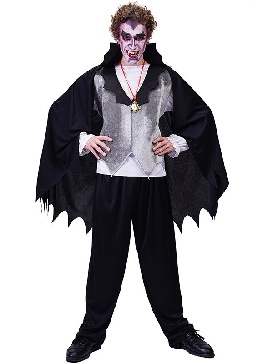 Halloween Adult Men Castle Vampire Cosplay Costume Party Costume Stage Costumes