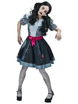 Adult Women Halloween Zombie Puppets Cosplay Costume Party Stage Show Costumes