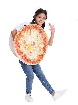 Kids Spoof Pizza Halloween Cosplay Food Creativity Stage Showshows