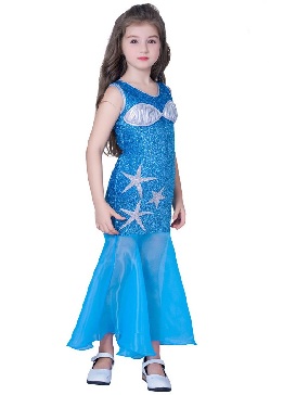 Halloween Cosplay Costume Masquerade Stage Costumes Show Costumes Party Costumes the Little Mermaid Costume