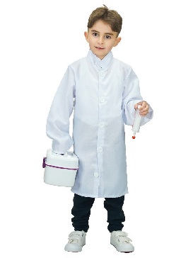 Children's Little Doctor Nurse Costume Cotton White Coats For Men and Women to Celebrate Their Birthday Gifts Show Costumes