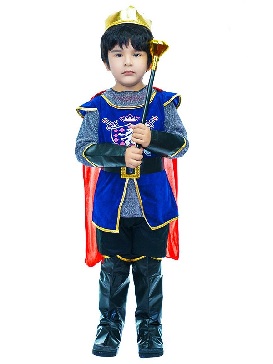 Kids King Costume Halloween Cosplay Costume Masquerade Stage Costumes Party Costumes Show Costumes