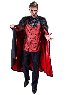 Halloween Scary Male Vampire Costume Cosplay Stage Costumes Show Costumes
