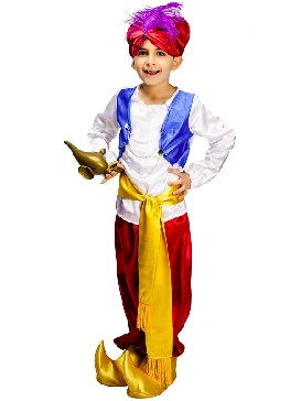 Halloween Kids Anime Arabian Prince Costume Boy Arabian Cosplay Show Costumes