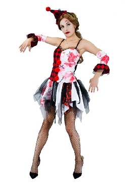 Halloween Masquerade Costume Cosplay Bloody Zombie Vampire Costume