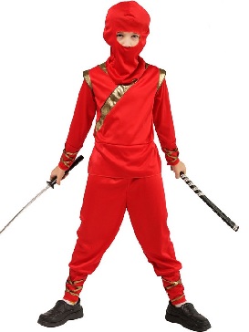 Halloween Kids Ninja Cosplay Costumes Cos Stage Costumes Boy Ninja Show Costumes