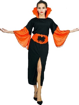 Halloween Adult Big Witch Vampire Costume Party Costume Cosy Stage Show