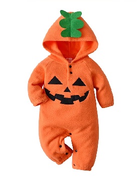 Supply Kids Halloween Pumpkin Funny Little Monster Costume Winter Autumn Baby Fart Baby Jumpsuit