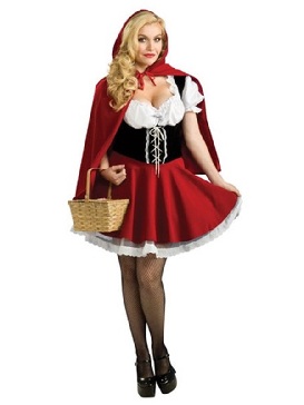 Cosplay Costume Fairy Tale Cloak Little Red Riding Hood Costume Adult Halloween Costume