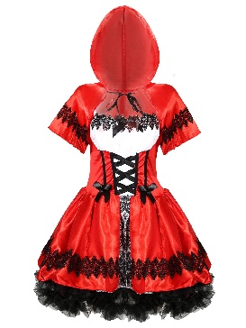 Plus Size Women's Halloween Women's Cosplay Costume Little Red Riding Hood Costume Game Costume