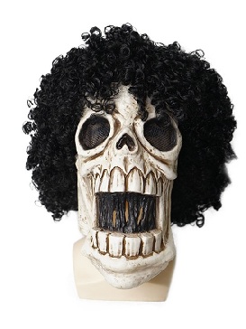 Anime Pirates Soul Musician Brooke Latex Live-action Head Cover Mask