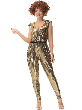 Carnival Party Vintage 80s Frolic Disco Costumes Music Festival Disco Stage Show Costumes