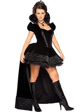 Halloween Ball Court Queen Costume Long Dress Costume Coshell Princess Demon Costume Costume Cosplay Costume