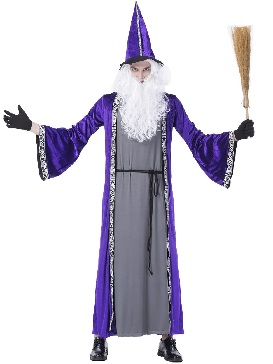 Halloween Adult Men Magician Magician Magician Show Wizard Wizard Wizard Wizard Wizard T
