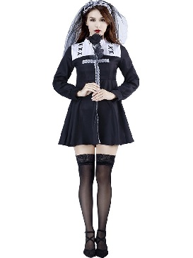 New Halloween Sister Costume Masquerade Show Costume Suit