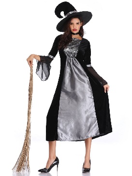 Halloween Witch Costume Cosplay Costume Evil Witch Costume Stage Show Costumes Witches