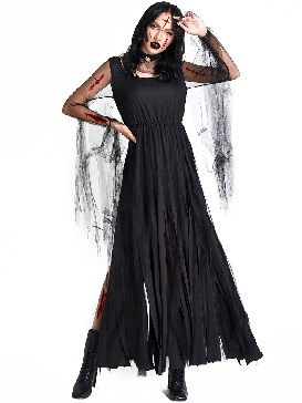 Cosplay Costume Female Ghost Dress Evil Vampire Horror Zombie Bride Adult Halloween Costume