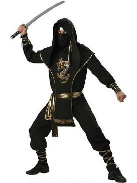 Halloween Cosplay Costume Ninja Costume Alliance Samurai Costume Men's Stage Costumes Warrior Show Costumes