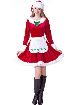 New Year's Day Dance Stage Show Christmas Costume Cos Sexy Christmas Costume New Year Party Show Christmas Costume