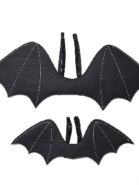 Halloween Glitter Demon Angel Glow Bat Wings Parent-child Show