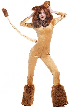 Lion Costume Deluxe Lions Tume Halloween Animal Acting Circus Halloween Costume