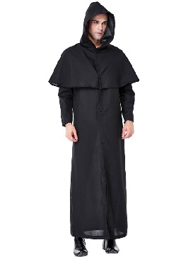 Halloween Holy Day Grim Reaper Robe Cosplay Costume Stage Horror Grim Reaper Zombie Costume